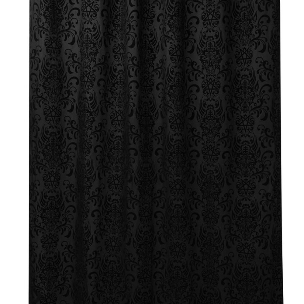 Killstar Bloodlust Black Shower Curtain – NWT